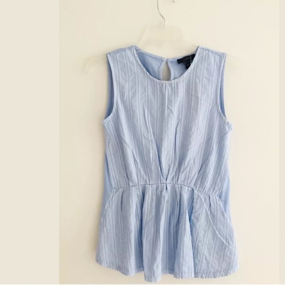 J Crew | Womens Cinched Tank Striped Top XXXS - Picture 6 of 10